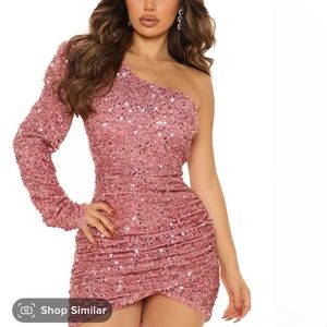 Olivia Sequin Mini Dress
